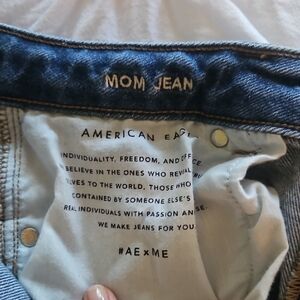 American Eagle Outfitters Women's Blue Boyfriend Jeans